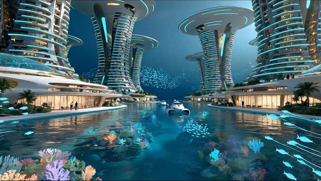 Smart Golden Cities In 2050 1 Hour Of Nature, Sustainability & Sci-Fi Innovation