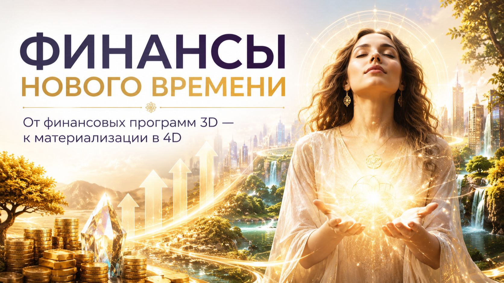 ФИНАНСЫ НОВОГО ВРЕМЕНИ. От финансовых программ 3D — к материализации в 4D