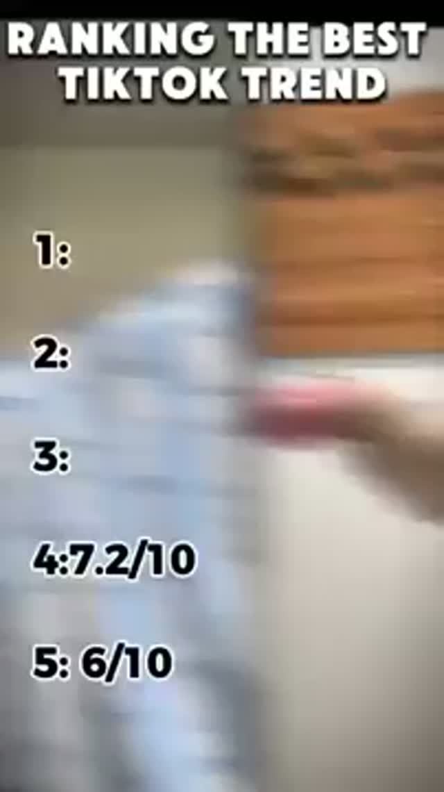 Ranking The Best TIKTOK Trend Videos Shorts Fyp Yt