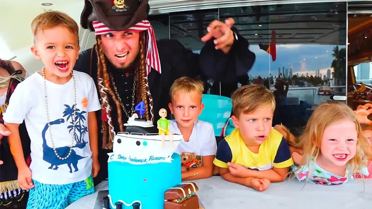 День рождения Никиты с друзьями