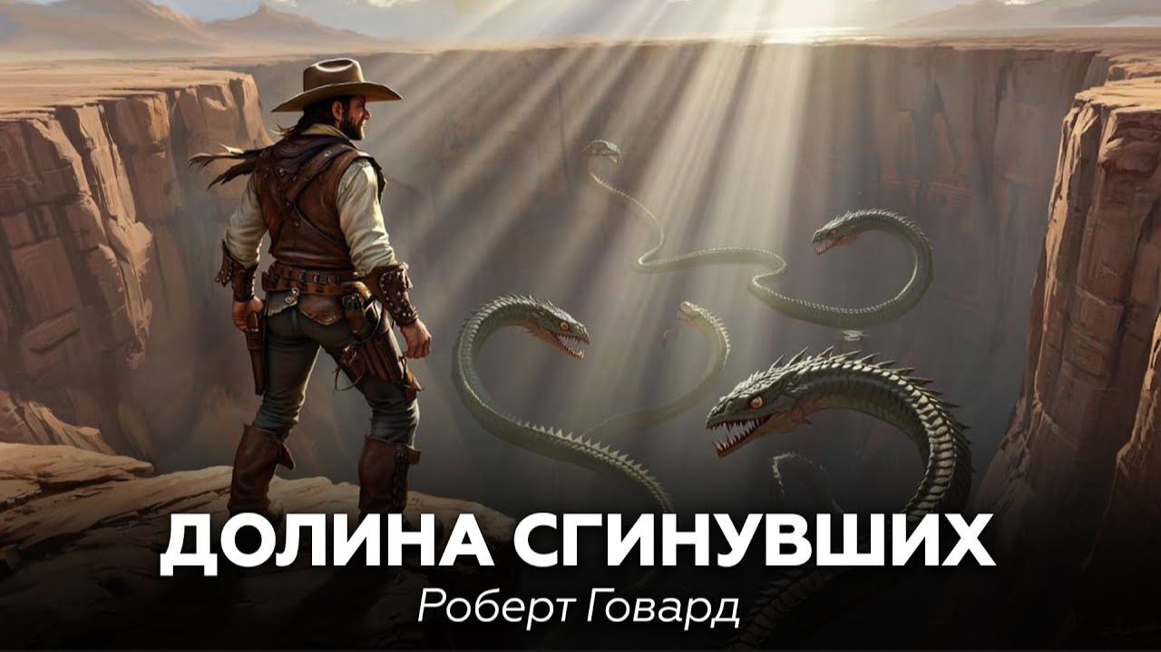 Роберт Говард — Долина сгинувших 🎧 аудиокнига, рассказ, ужасы, фантастика, мистика, Дикий Запад