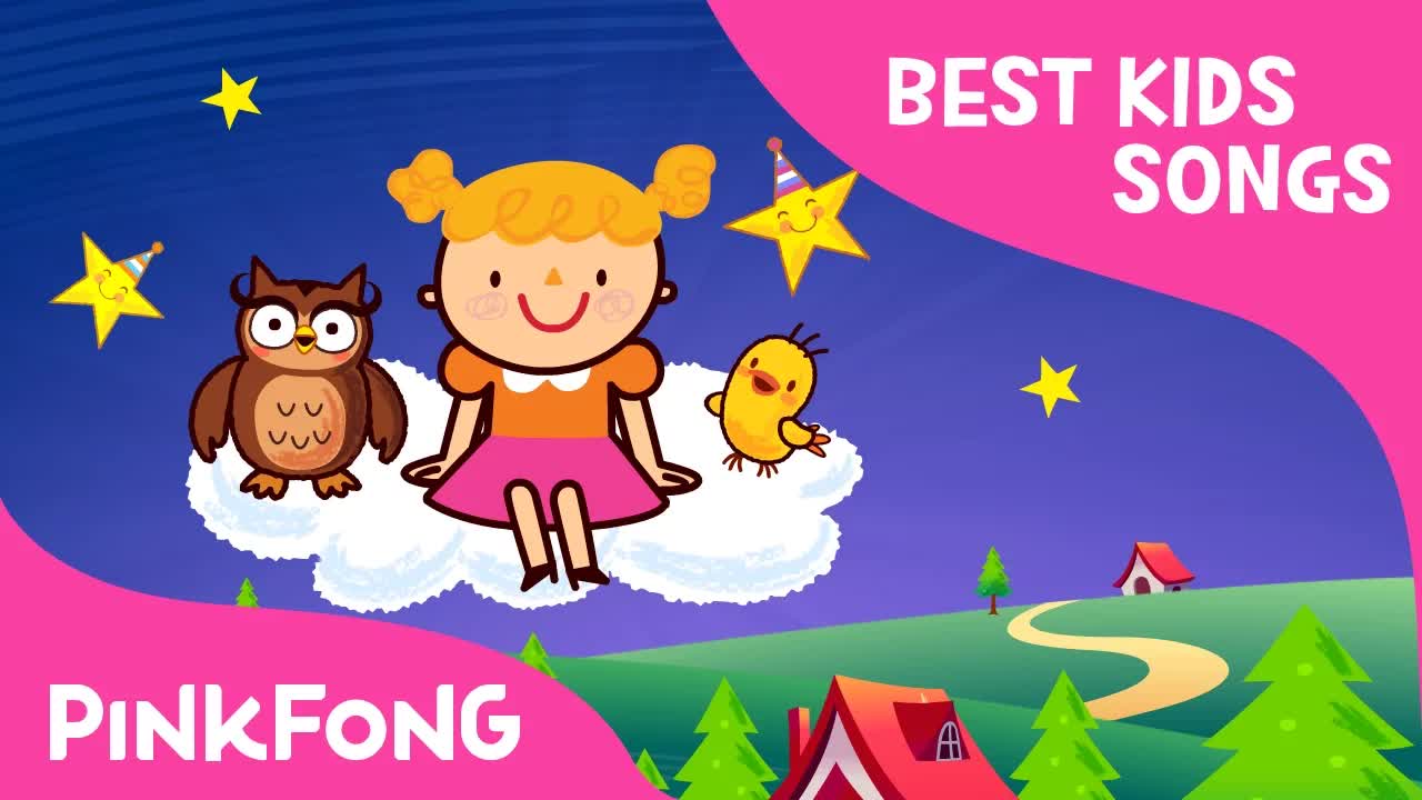 Мерцай мерцай звёздочка  Лучшие детские песни  Песни PINKFONG для детей