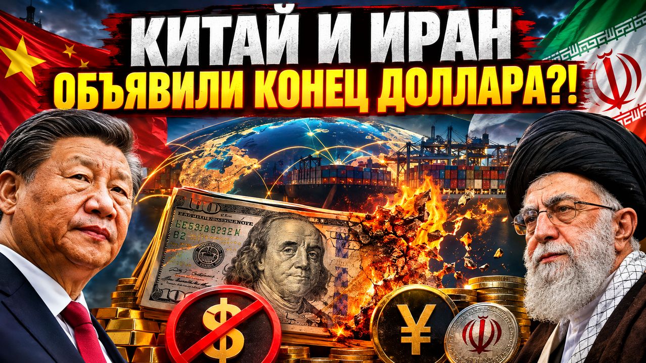 CHINA E IRÃ DECLARAM O FIM DO DÓLAR!