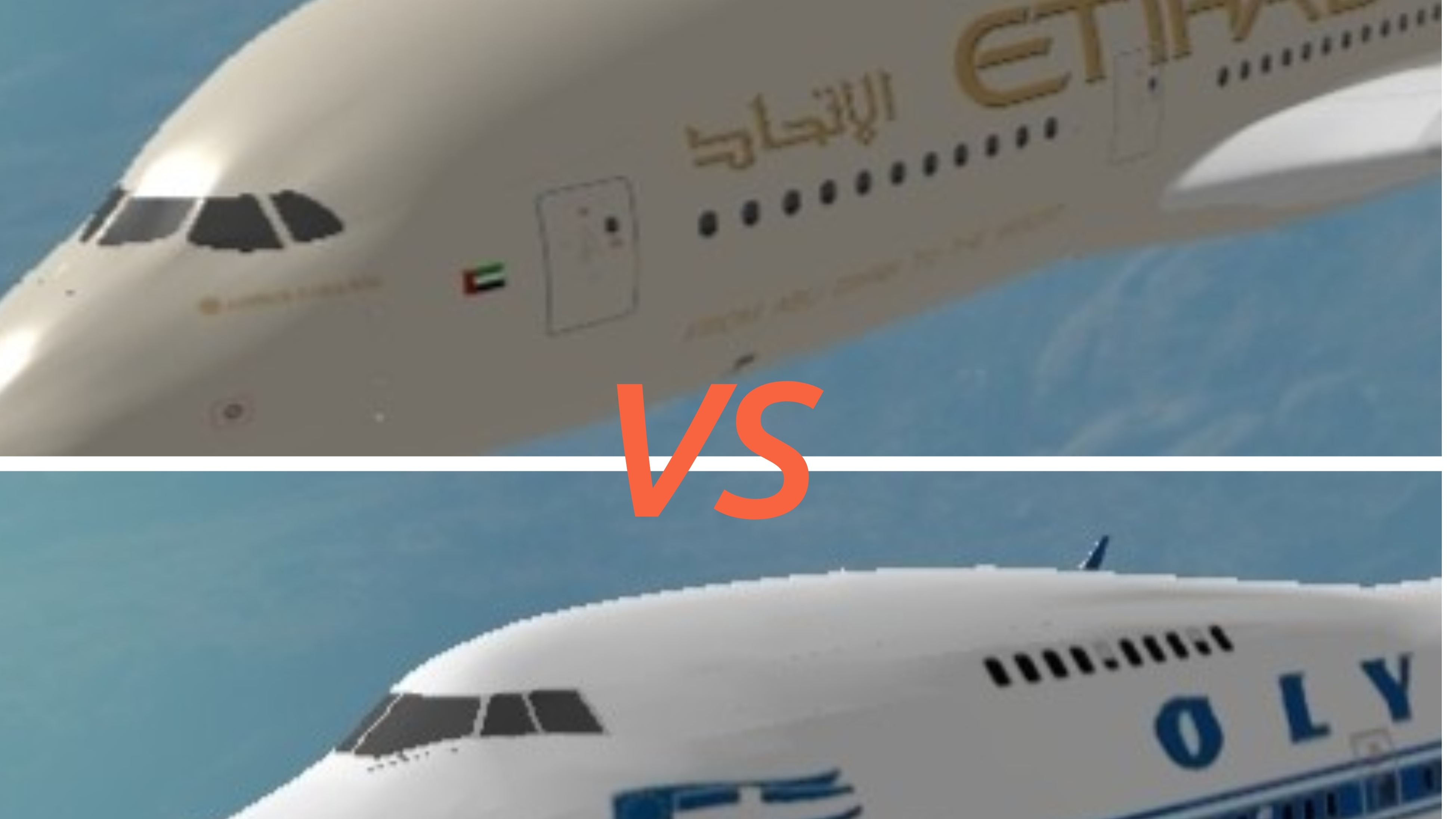 Boeing 747-200 VS Airbus A380. Сравнение
