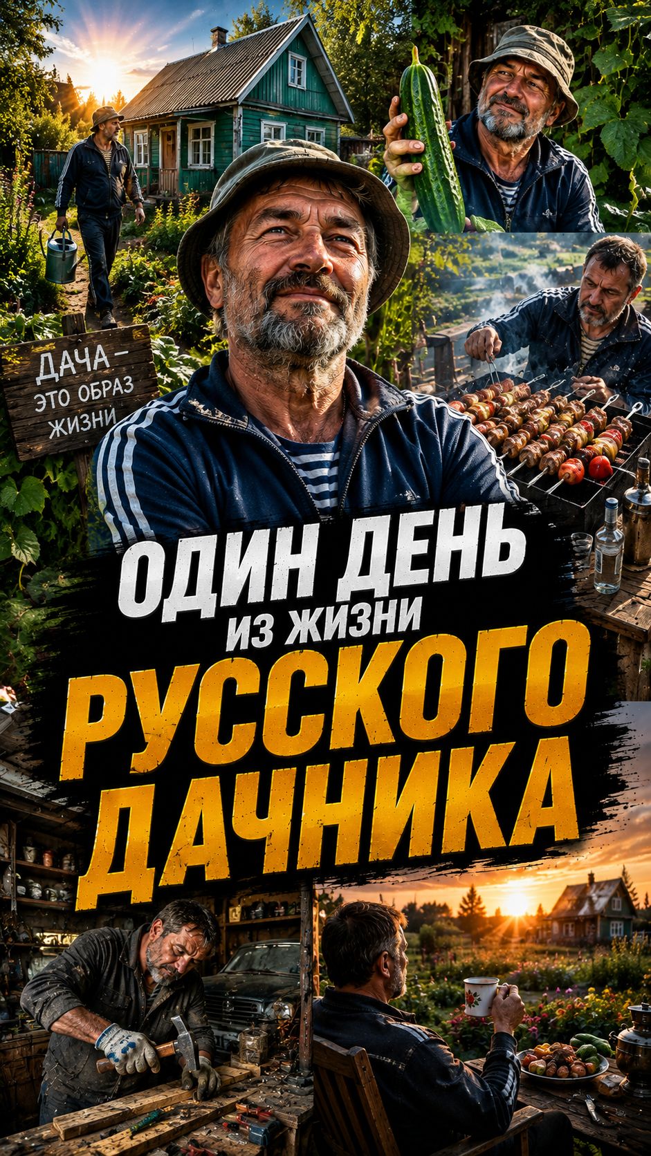 ОДИН ДЕНЬ ИЗ ЖИЗНИ РУССКОГО ДАЧНИКА 😂🇷🇺