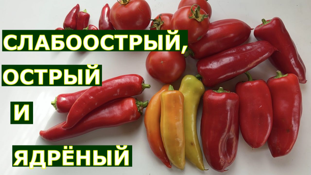 Три рецепта из острого перца на зиму