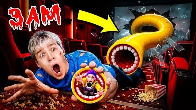  НЕ СМОТРИ ФИЛЬМЫ SLIDE EATER VS KPOP DEMON HUNTERS В 3:00 НОЧИ!  Проклятый экран!