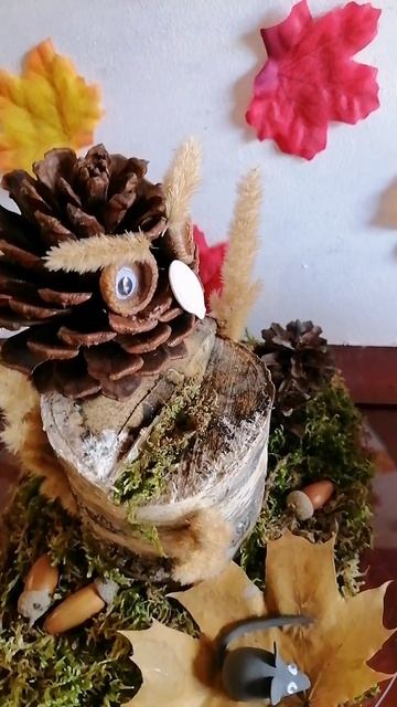 Поделка из природных материалов