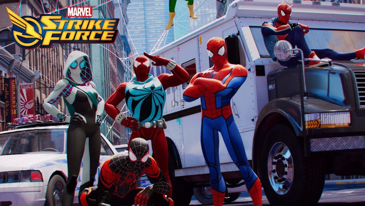 ДРУЖЕЛЮБНЫЕ СОСЕДИ ПАУЧКИ | MARVEL STRIKE FORCE