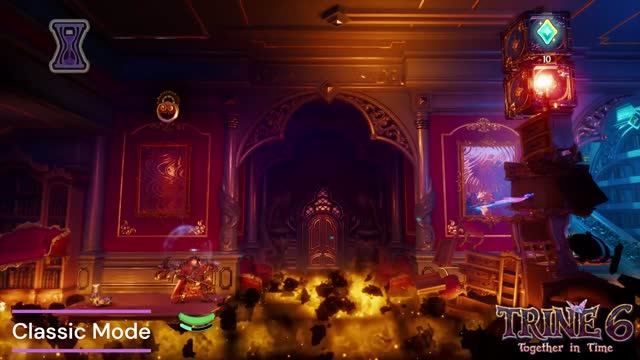 Trine 6 | геймплейный ролик, демонстрирующий головоломки