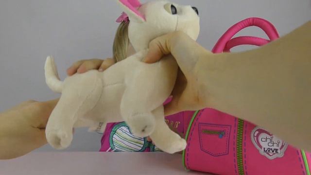 Распаковка Игрушки Чи Чи Лав Собачка с Сумочкой ChiChiLove Toys Чихуахуа Распаковка