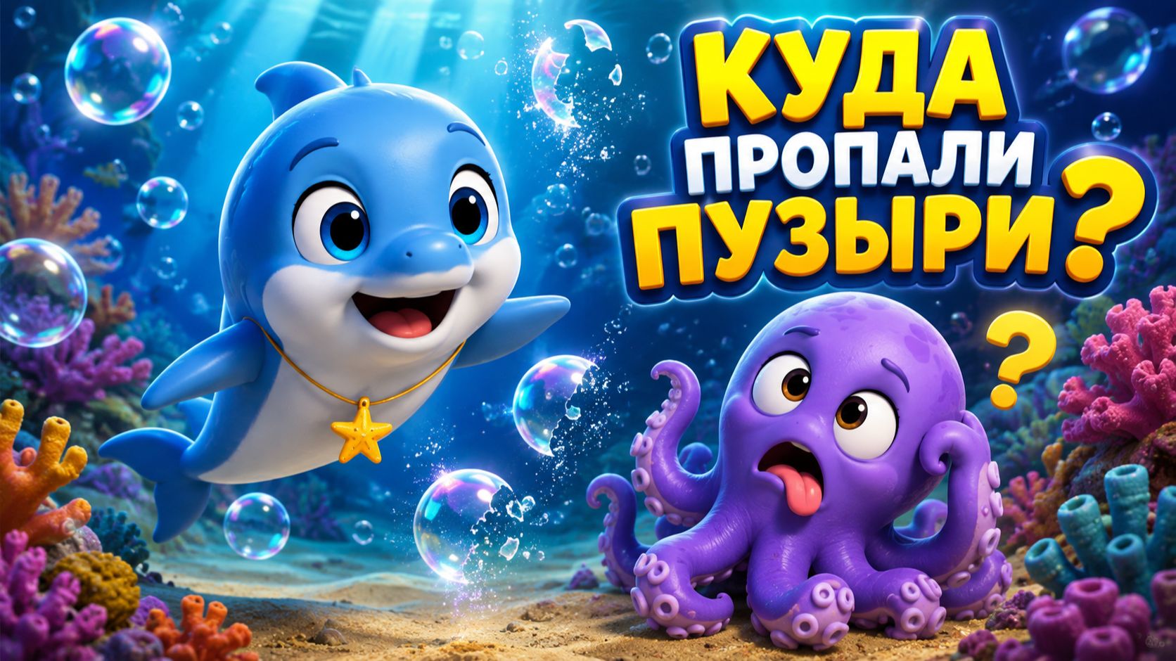 Куда пропали все пузырьки? 🫧🐬 | Подводные приключения Пути