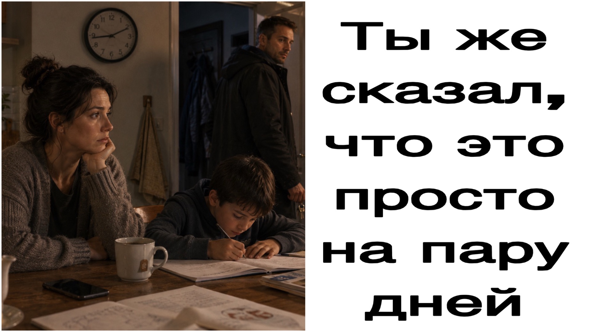 Истории из жизни|Ты же сказал, что это просто на пару дней
