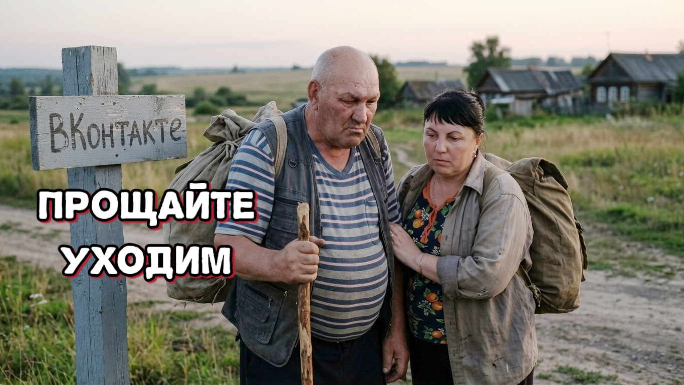 Сельчане уходят в вК, довели все-таки