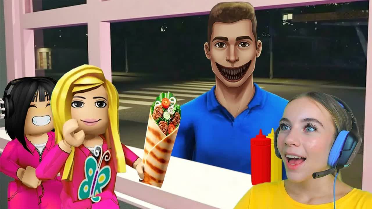 ГОТОВИМ ШАУРМУ В КИОСКЕ С АЛЁНОЙ в ROBLOX!