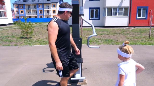 Настя и папа - новый сериал о спорте