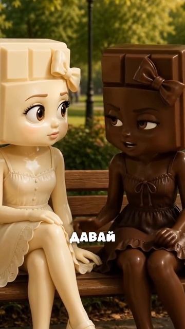 Все беды из-за того что она чёрная. Сложная история шоколадок 🥺 часть 2