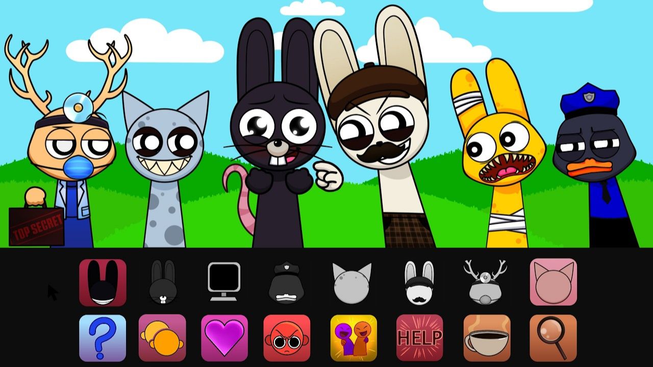 Sprunki Incredibox# Больница для животных (Аномалия)! Все персонажи — новая обложка мода