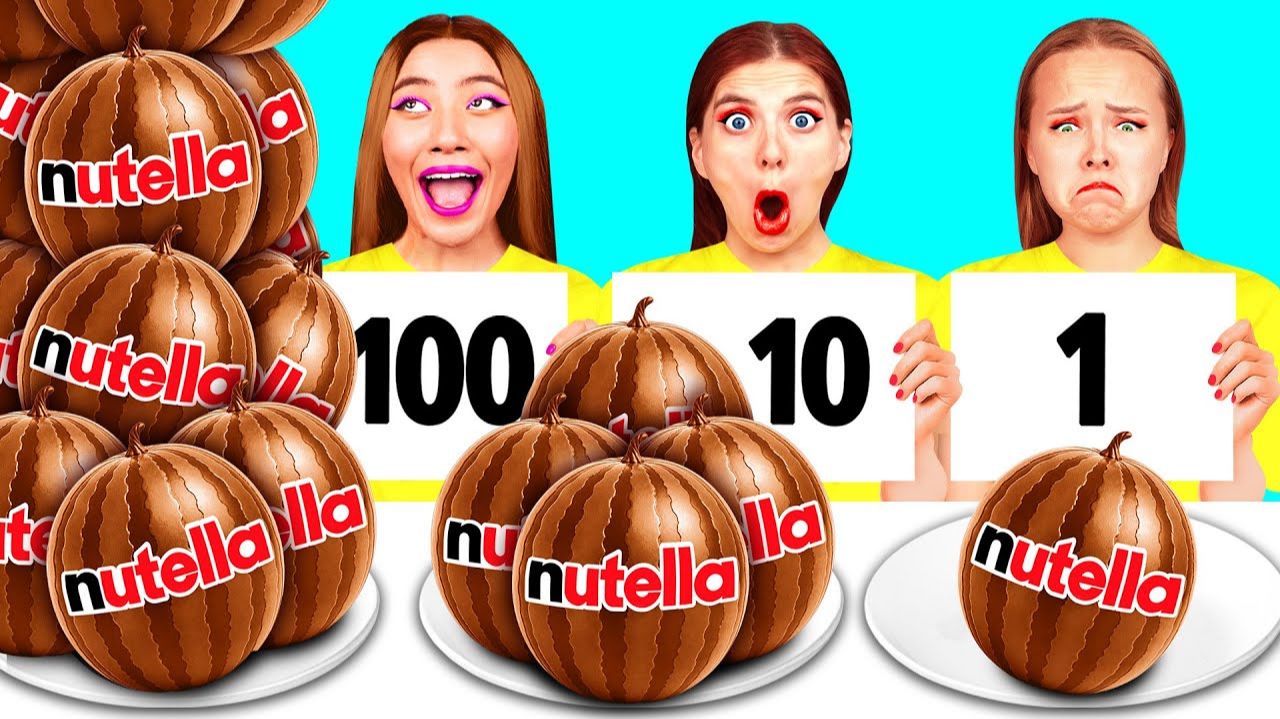 100 Слоев Еды Челлендж # Смешные Моменты