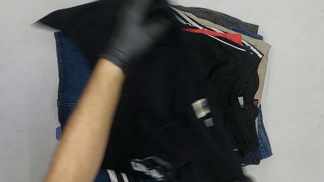 45658 Шорты брендовые мужские, 1пак, Pantaloncini Firmato, секонд (1 кат) оптом