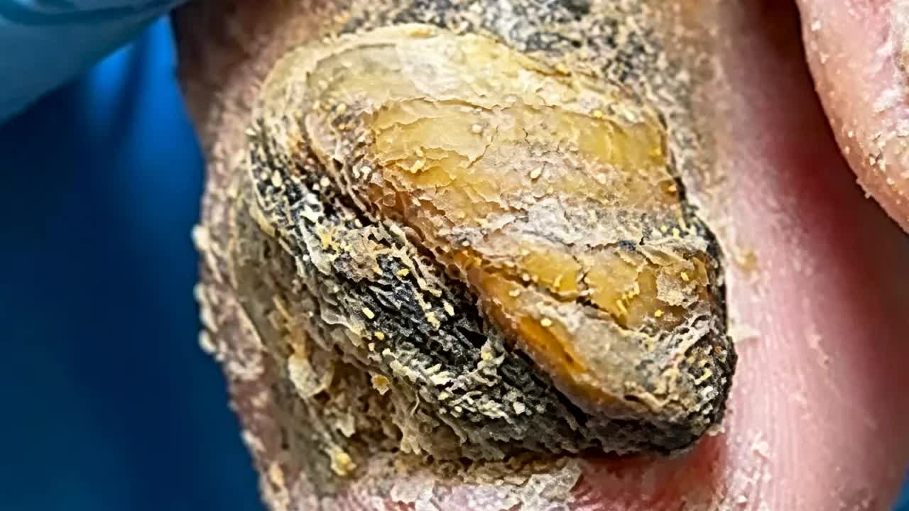 Удивительные ногти, слишком толстые, подстригайте их медленно【Xue Yidao】
