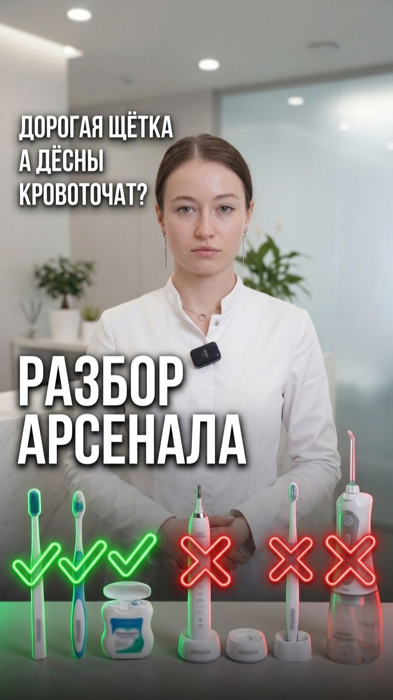 🦷 Дорогая щётка — а зубы болят. Почему?