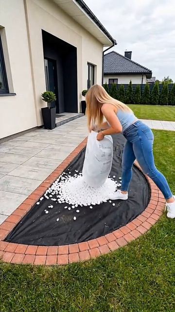 Отличные идеи для ландшафтного дизайна дома и дачи #дизайн #diy #ремонт #строительство #интерьер