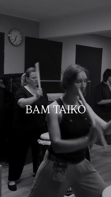 Школа японских барабанов в Москве Тгк: Bam Taiko  #школабарабанов  #школатайко #тайко