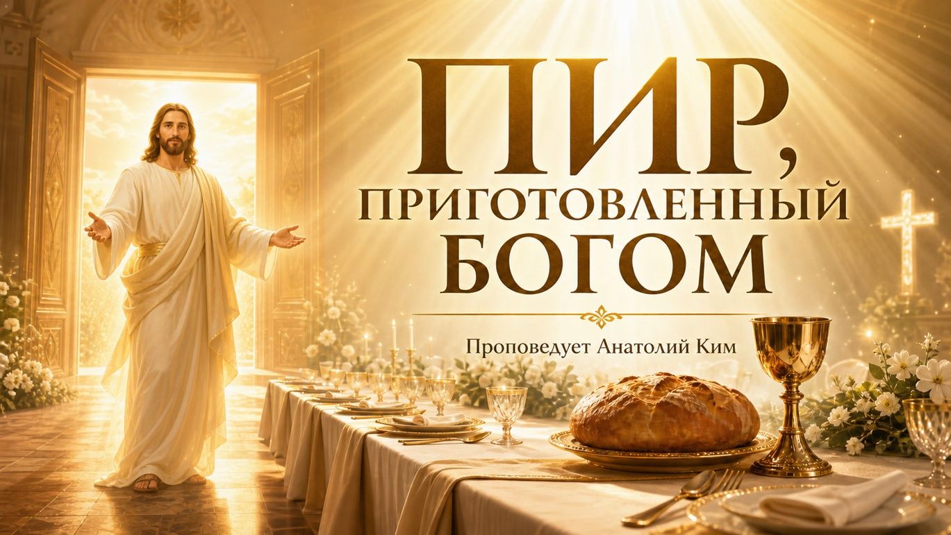Пир приготовленный Богом  пастор Анатолий Ким