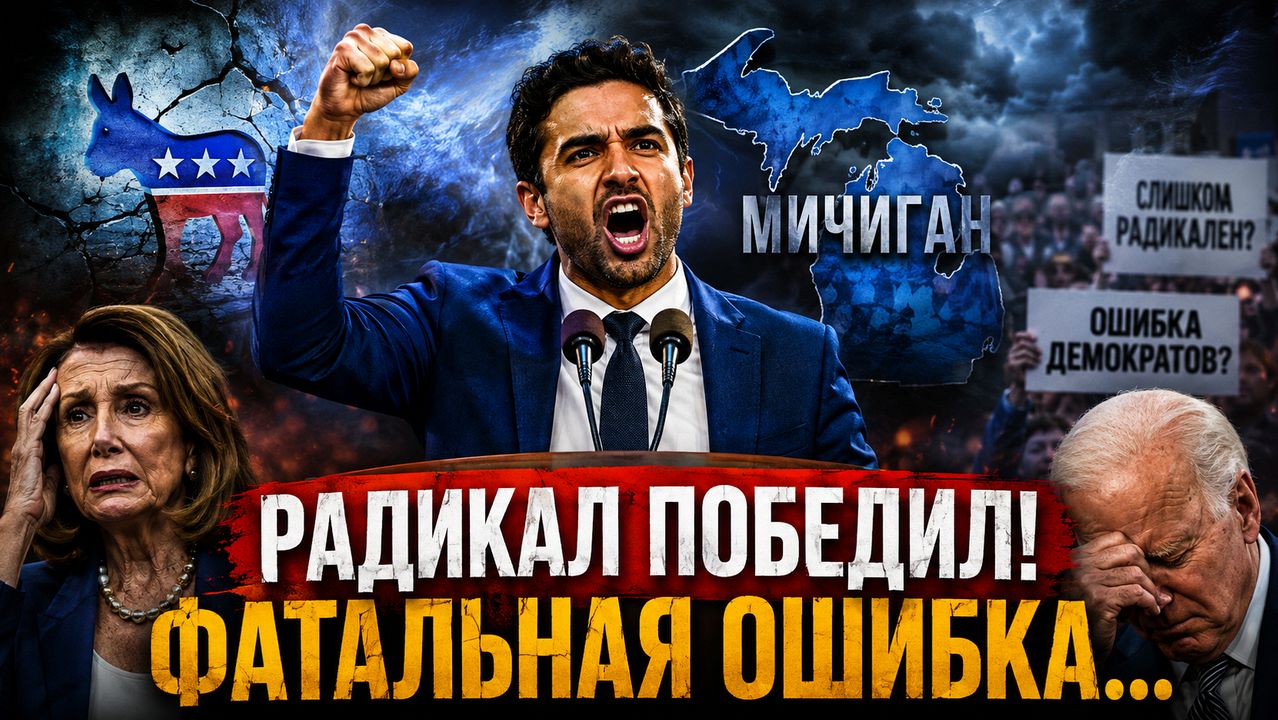 Радикал от демократов взял праймериз в Мичигане. Фатальная ошибка…