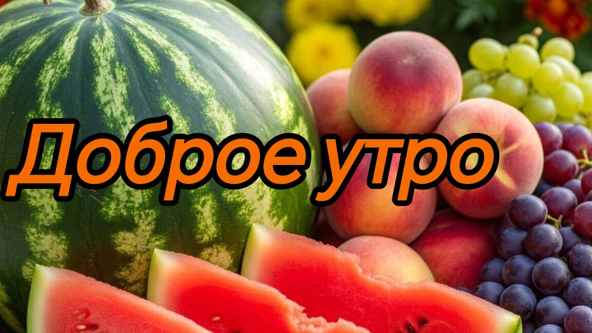 Доброе летнее утро. Шикарная музыкальная открытка.