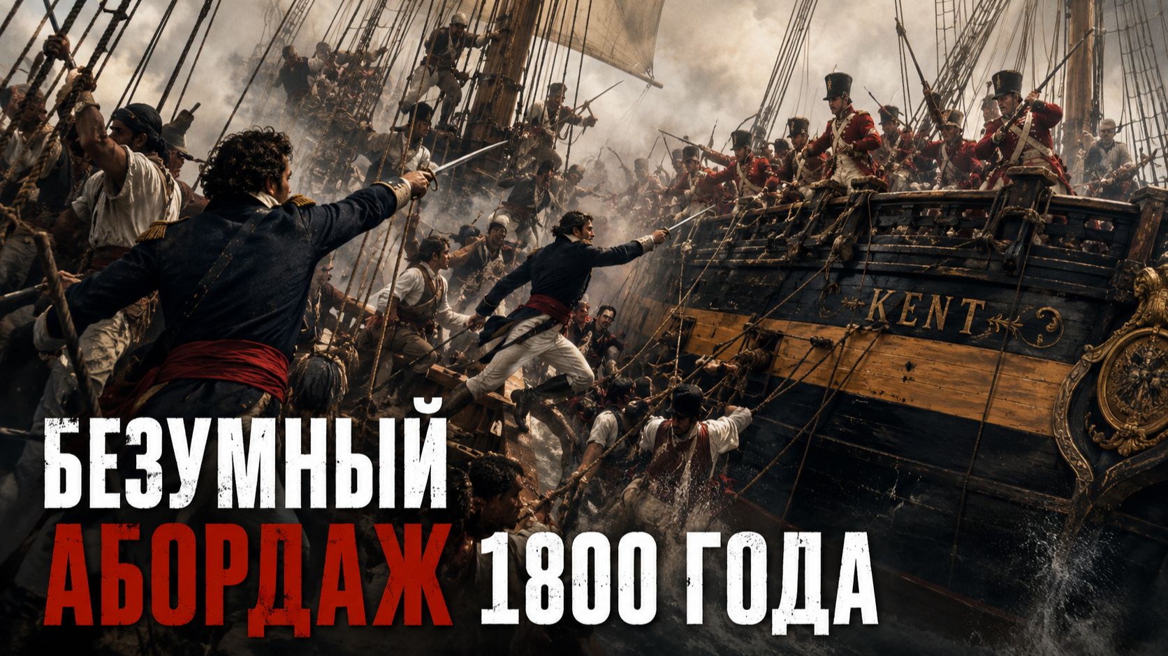 Безумный Абордаж: 150 Французов Против 400 Британцев