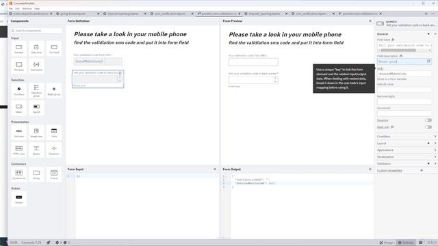 S12.E52 - Refine 'Provide SMS Code User Task'