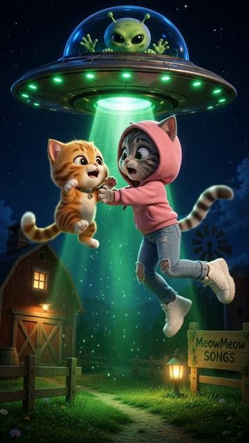Нло крадут котят