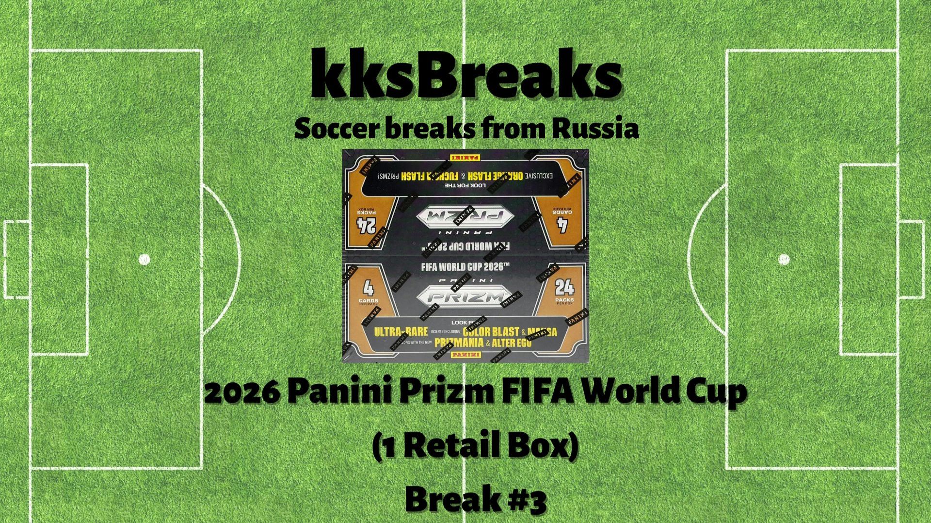 2026 Panini Prizm FIFA World Cup (1 Retail Box) - #3