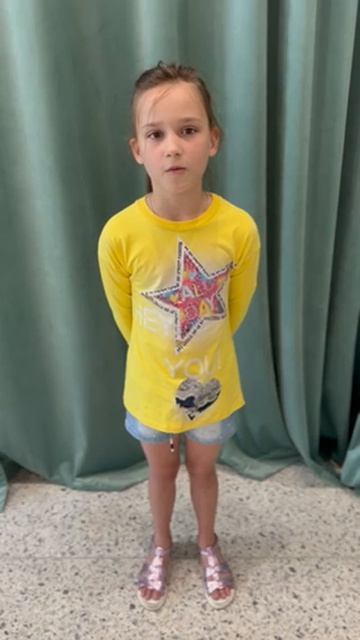 Мордасова Елизавета, 9 лет. Н. М. Рубцов «Тихая моя родина»
