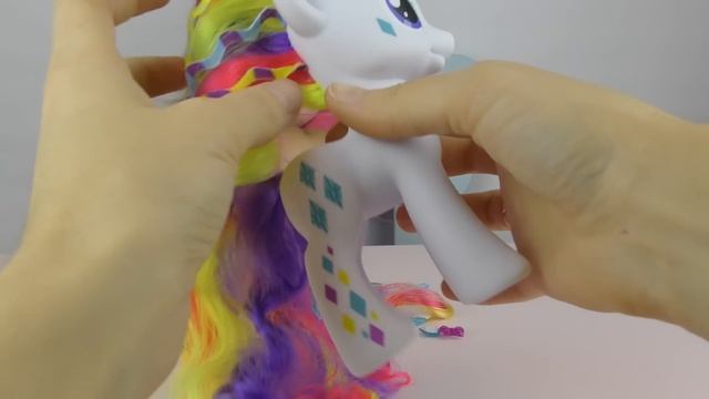 Распаковка игрушек Пони Набор Пони-Модницы Рарити Распаковка MLP My Little Pony Unboxing Rarity Set