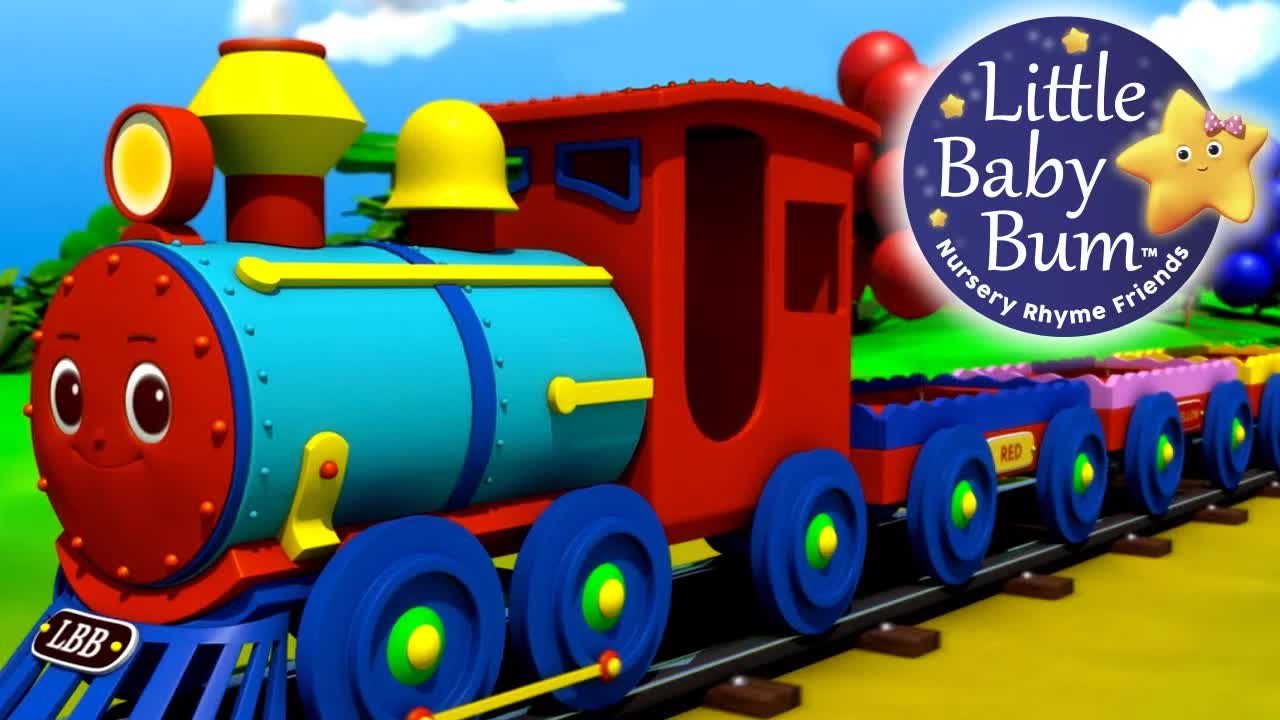 Поезд цветов | Детские стишки от LittleBabyBum - Азбука и цифры