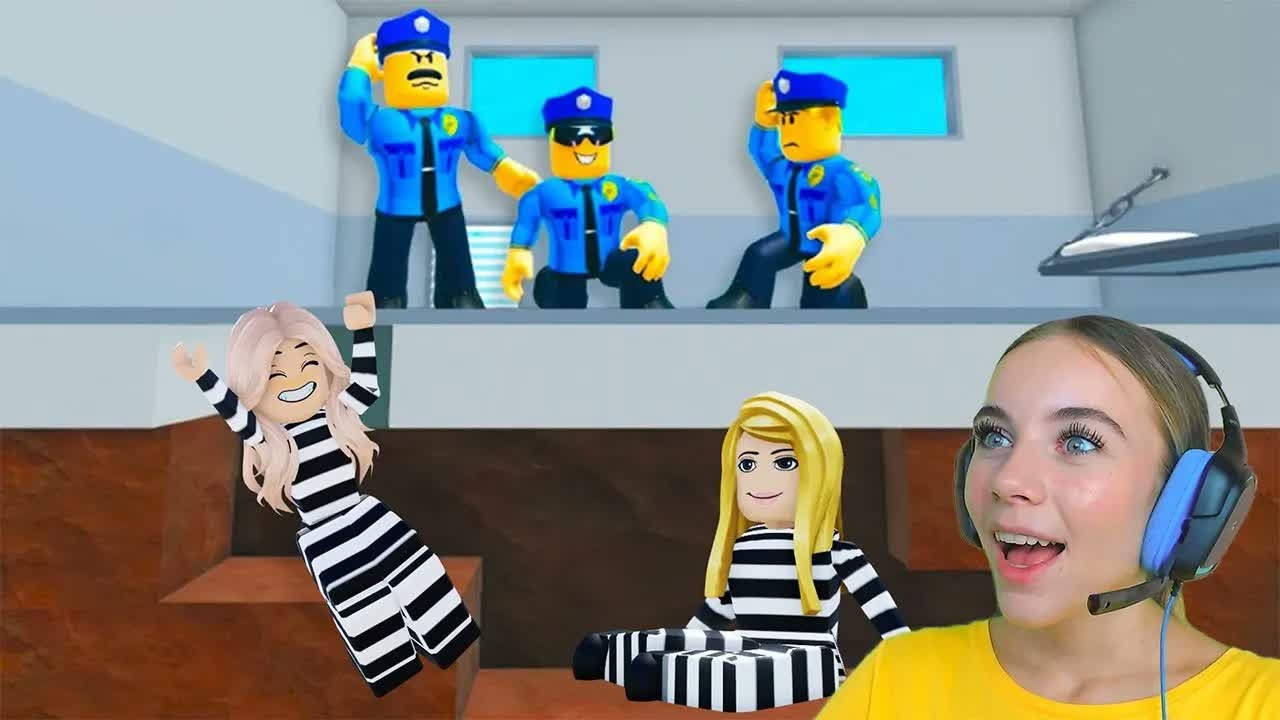 КОПАЕМ, ЧТОБЫ СБЕЖАТЬ ИЗ ТЮРЬМЫ в ROBLOX! С АЛЁНОЙ