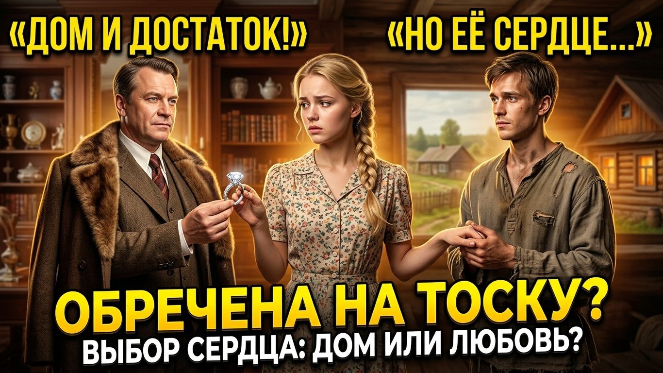 История любви: Богач предложил ей всё но её сердце давно принадлежало другому...