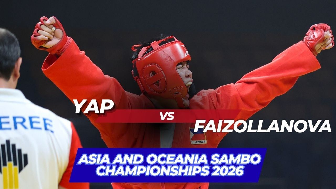 YAP PHI vs FAIZOLLANOVA KAZ - Asia and Oceania SAMBO Championships 2026