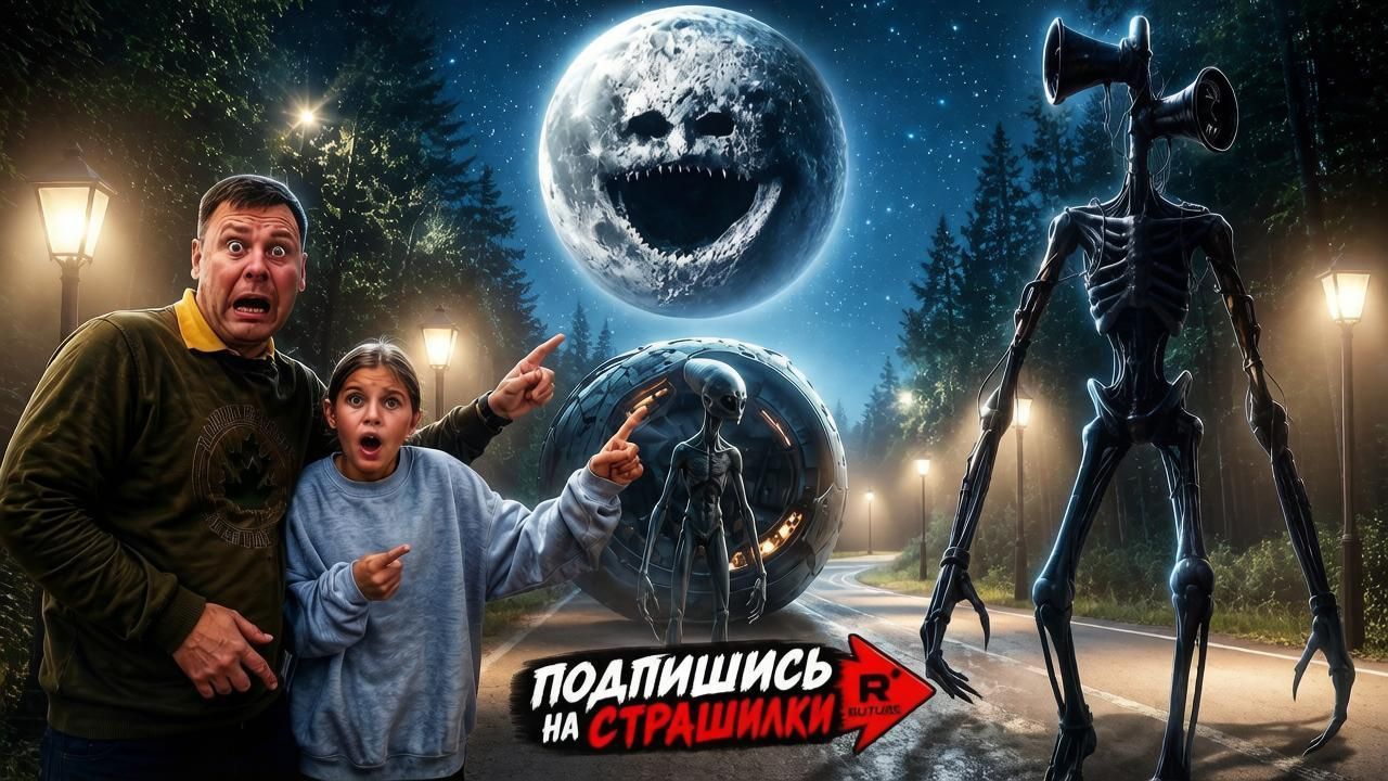 СИРЕНОГОЛОВЫЙ спасает нас от ЛУНЫ-МОНСТРА! Она хочет захватить планету с помощью ЛУННЫХ ГУМАНОИДОВ