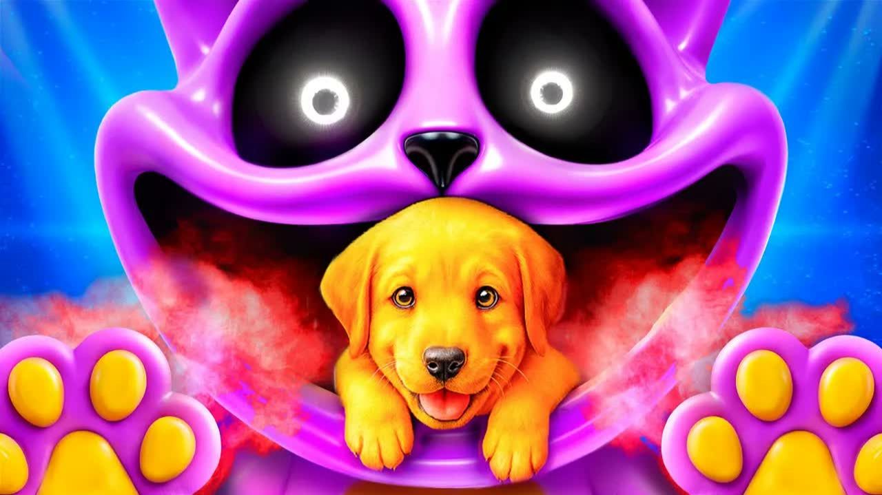 Poppy Playtime Chapter 3! Giant Game of Clue в реальной жизни