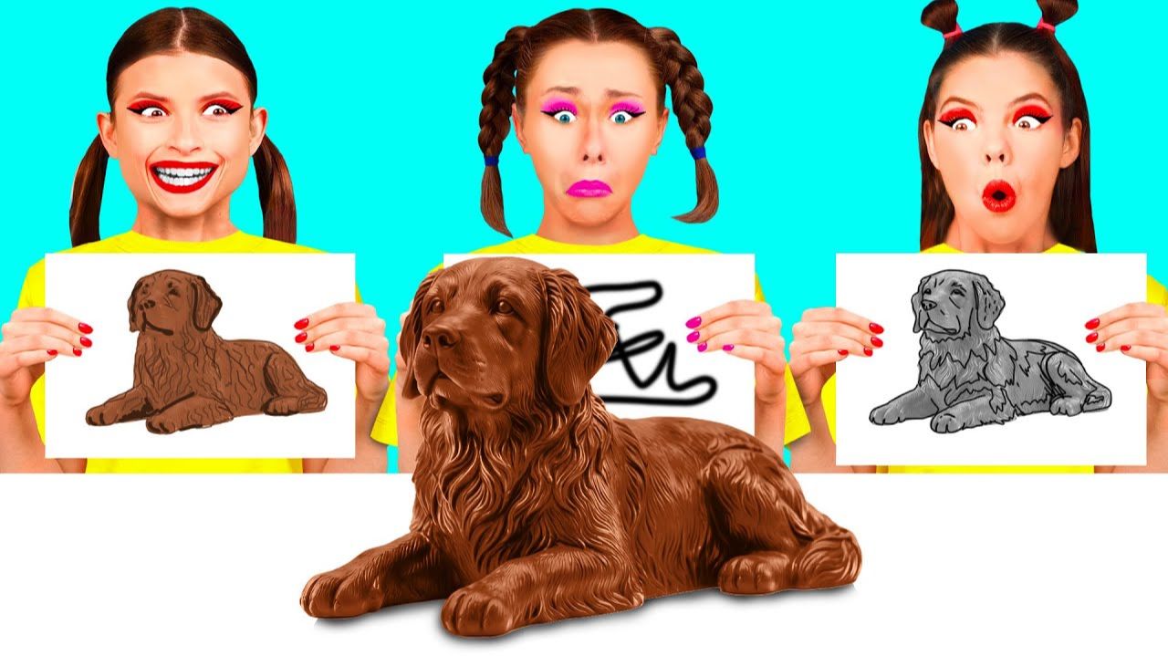 Кто Лучше Нарисует Предмет, Получит Его # Безумные Пранки и Трюки от DaZaZa Challenge