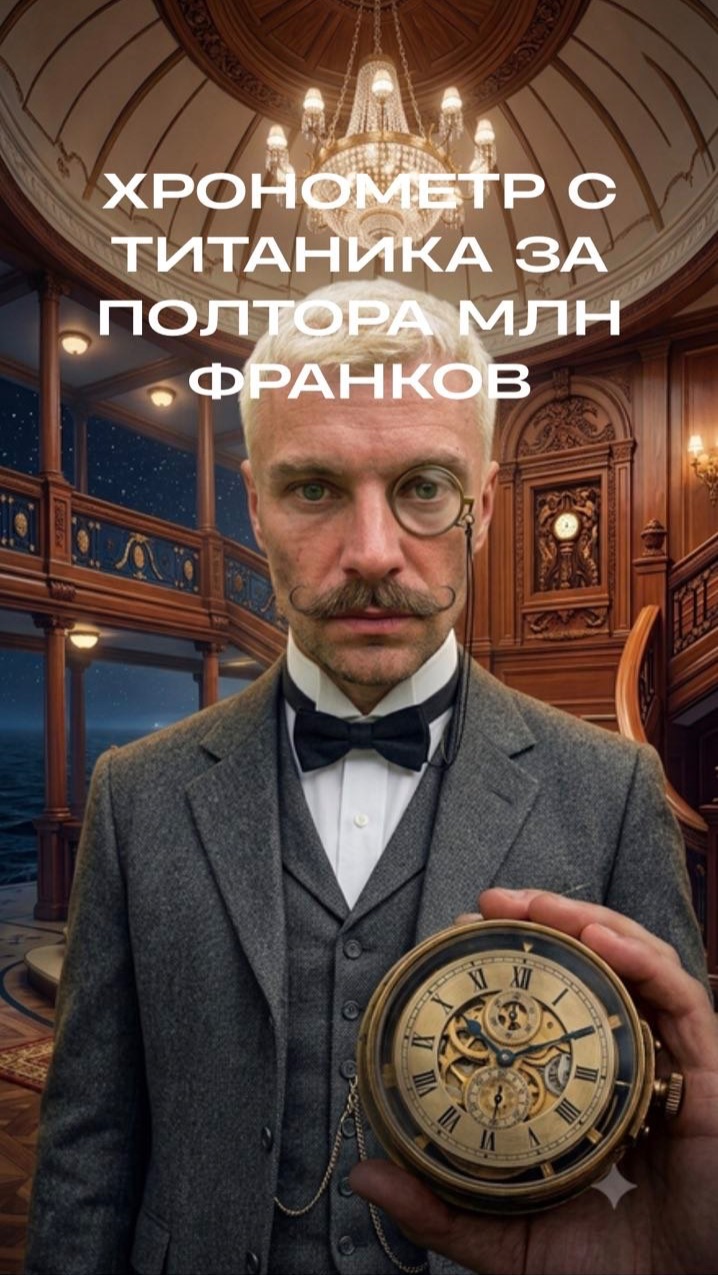 Хронометр с Титаника за полтора миллиона франков