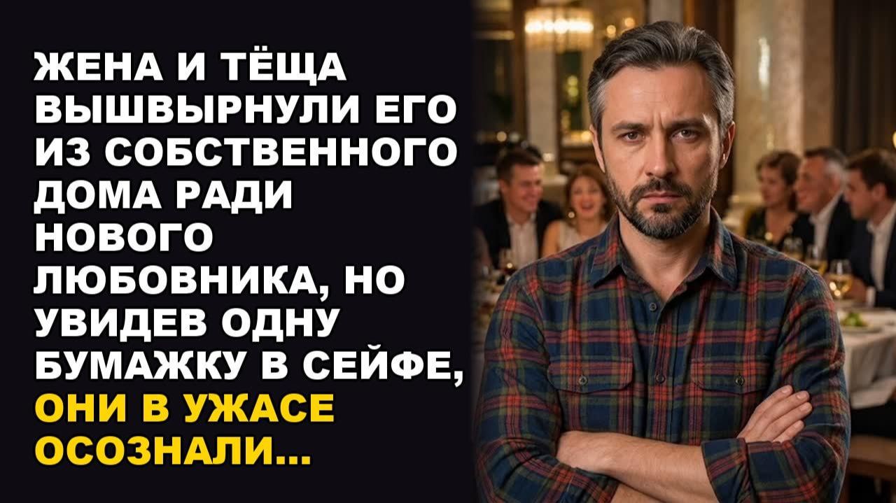 Жена и тёща выставили меня из моего же дома, уверенные в безнаказанности…