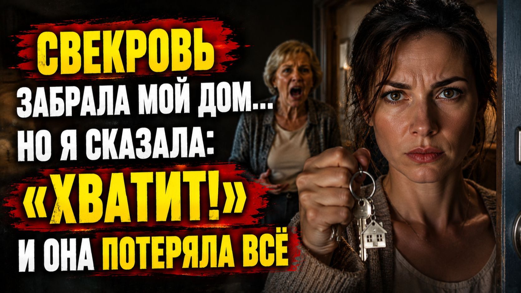 Истории из жизни  Свекровь захватила квартиру но невестка сказала Хватит  Аудио рассказы