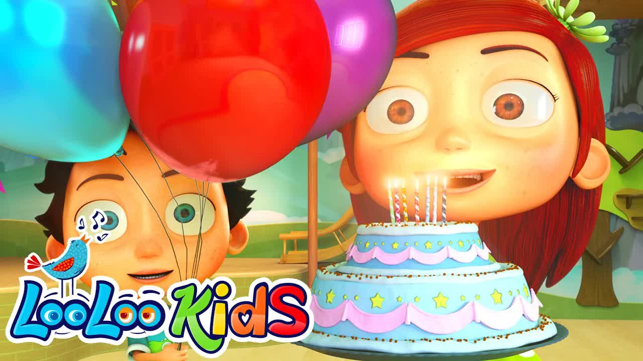 С ДНЁМ РОЖДЕНИЯ - S1EP28 ЛУЧШИЕ песни для детей | Песни LooLoo Kids для детей