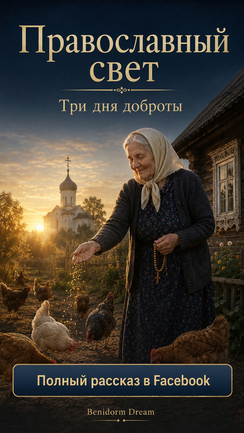 Три дня доброты, изменившие её жизнь | Православный свет #Shorts