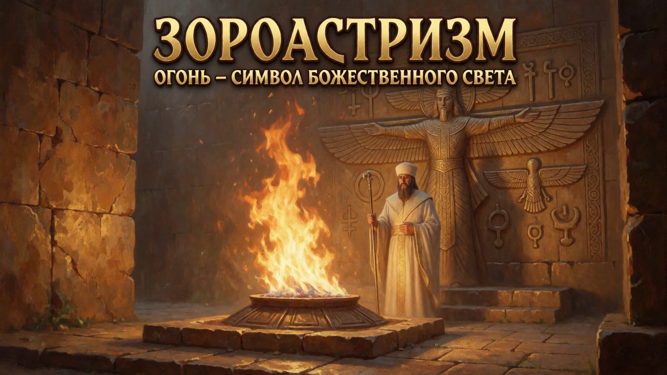 Зороастризм. Огонь — символ божественного света
